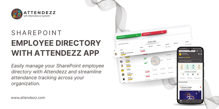 SharePoint Employee Directory with Attendezz App