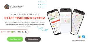 Attendezz Staff Tracking Feature