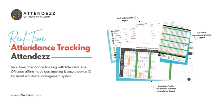 Real-Time Attendance Tracking