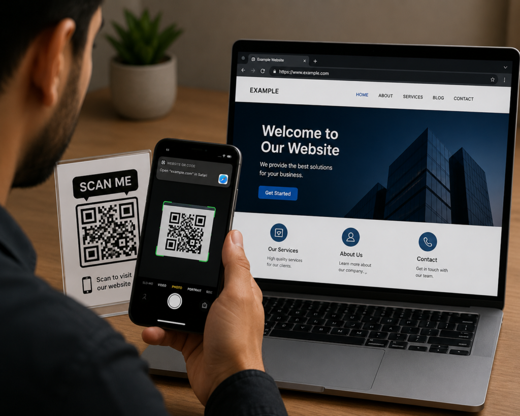 How to Create a QR Code from a Website Link Online