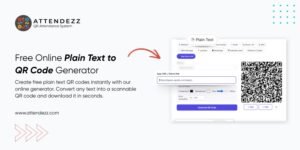Plain Text to QR Code Generator