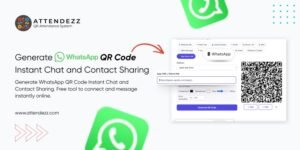Generate WhatsApp QR Code Instant Chat and Contact Sharing