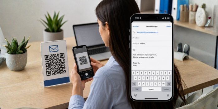 Use an Email Address QR Code for Marketing and Networking