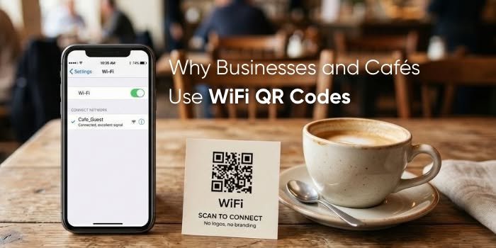 Why Businesses and Cafés Use WiFi QR Codes