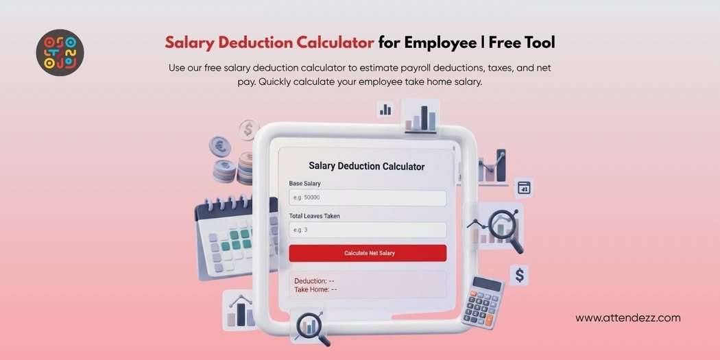Salary Deduction Calculator for Employee | Free Tool
