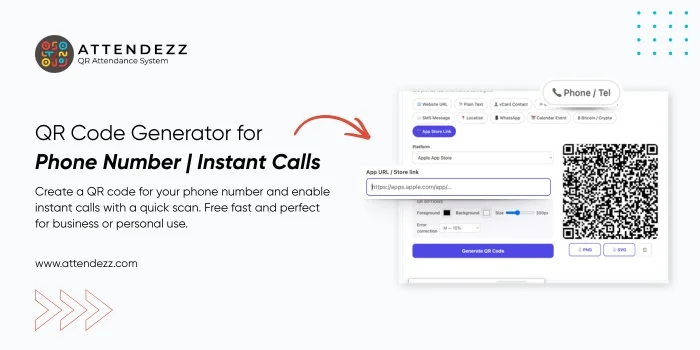 QR Code Generator for Phone Number | Instant Calls
