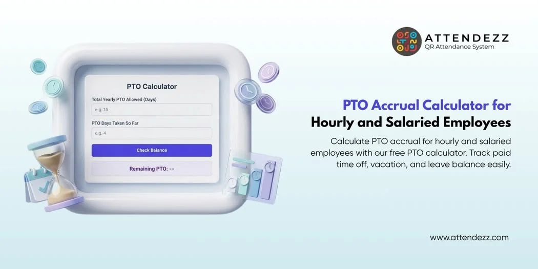 PTO Accrual Calculator for Hourly and Salaried Employees