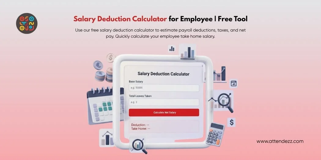Salary Deduction Calculator for Employee | Free Tool